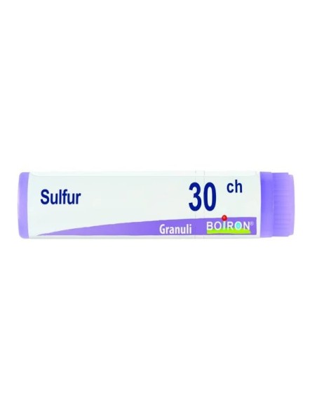 Sulfur 30CH Granuli - trattamento omeopatico